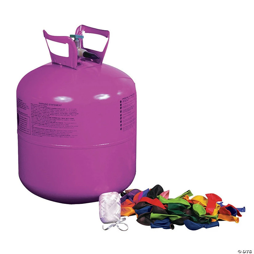Cheap π Helium Tank Kit with 50 Balloons and Ribbon π 2 Cheap π Helium Tank Kit with 50 Balloons and Ribbon π - Image 2