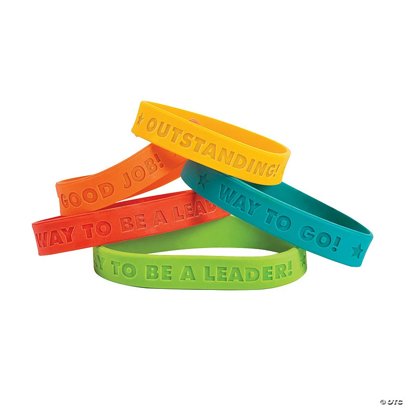 Cheapest π₯ Award Sayings Rubber Bracelets - 24 Pc. π 2 Cheapest π₯ Award Sayings Rubber Bracelets - 24 Pc. π - Image 2