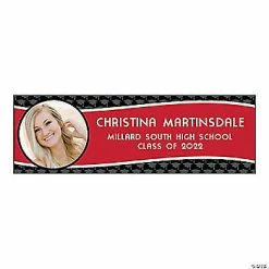 Cheap ⌛ Wave Graduation Photo Custom Banner - Large 😉