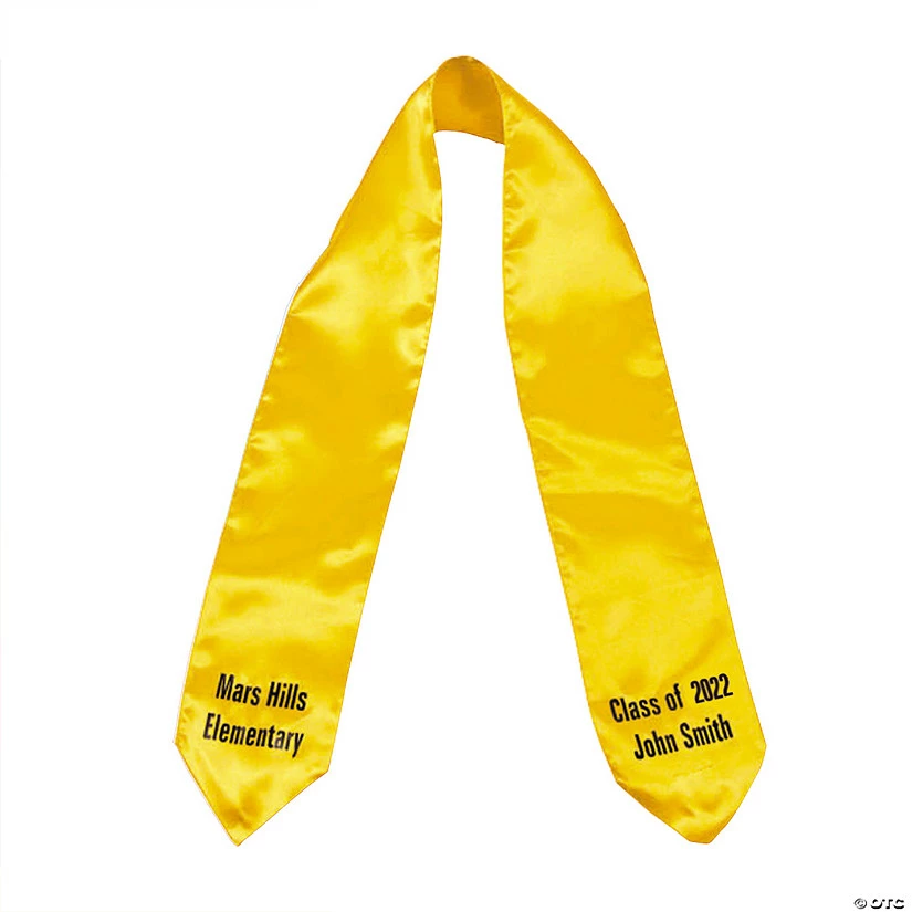 Outlet π Personalized Kids' Elementary School Graduation Stole π 2 Outlet π Personalized Kids' Elementary School Graduation Stole π - Image 2