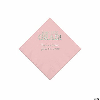 Best reviews of π Light Pink Congrats Grad Personalized Napkins with Silver Foil - 50 Pc. Beverage π 1 Best reviews of π Light Pink Congrats Grad Personalized Napkins with Silver Foil - 50 Pc. Beverage π