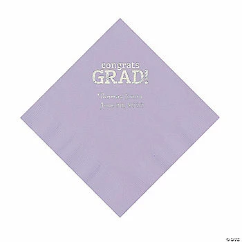 Best reviews of π Lilac Congrats Grad Personalized Napkins with Silver Foil - 50 Pc. Luncheon π₯° 1 Best reviews of π Lilac Congrats Grad Personalized Napkins with Silver Foil - 50 Pc. Luncheon π₯°
