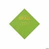 Outlet 🔥 Lime Congrats Grad Personalized Napkins with Gold Foil - 50 Pc. Beverage 🥰