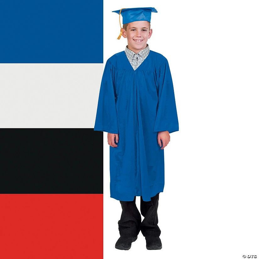 Top 10 π Kids' Elementary School Graduation Mortarboard Hat & Gown Set - 2 Pc. β 2 Top 10 π Kids' Elementary School Graduation Mortarboard Hat & Gown Set - 2 Pc. β - Image 2