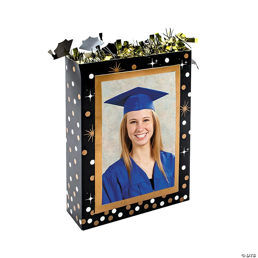 Cheapest β Graduate Foil Spray Photo Centerpieces - 3 Pc. π 2 Cheapest β Graduate Foil Spray Photo Centerpieces - 3 Pc. π - Image 2