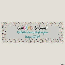 Best deal ❤️ ConGRADulations Graduation Custom Banner - Small ✔️