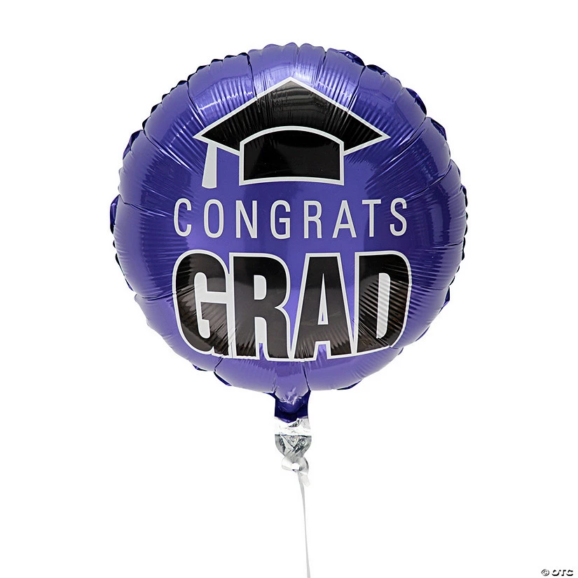 Deals β Congrats Grad 18" Mylar Balloons - 3 Pc. π 2 Deals β Congrats Grad 18" Mylar Balloons - 3 Pc. π - Image 2