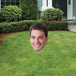 Wholesale 🌟 26" Custom Photo Big Head Cutout Yard Sign 🔔