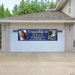 Wholesale 🌟 Giant Congratulations Grad Photo Custom Garage Banner ✔️