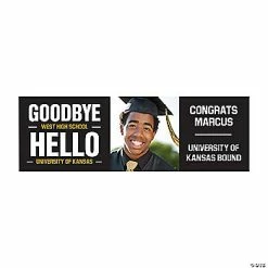 Top 10 🎁 Goodbye Hello Graduation Photo Custom Banner - Medium ✨