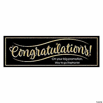 Brand new 🎁 Congratulations Custom Banner - Large ⌛ 1 Brand new 🎁 Congratulations Custom Banner - Large ⌛