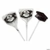 Budget 🌟 Personalized Black Graduation Mortarboard Hat Lollipops - 12 Pc. 🔔