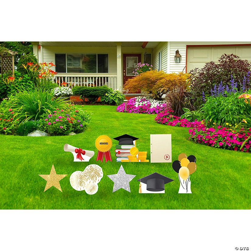Promo π Graduation Icons Yard Sign Kit β 2 Promo π Graduation Icons Yard Sign Kit β - Image 2