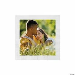 Wholesale 🧨 Custom Photo Print Paper Beverage Napkins 👏