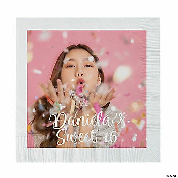 Brand new π Personalized Custom Photo Paper Luncheon Napkins - 50 Pc. π 1 Brand new π Personalized Custom Photo Paper Luncheon Napkins - 50 Pc. π