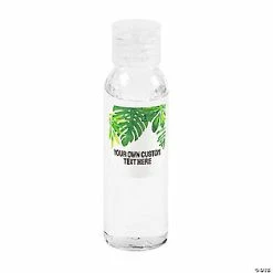 Coupon ⭐ Personalized Palm Leaf Hand Sanitizer Bottle Labels 🌟