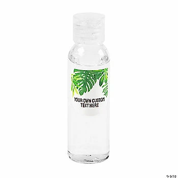 Coupon β Personalized Palm Leaf Hand Sanitizer Bottle Labels π 1 Coupon β Personalized Palm Leaf Hand Sanitizer Bottle Labels π