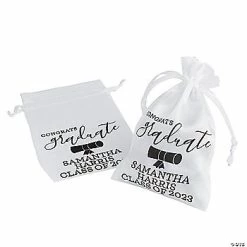 Best reviews of ⌛ Personalized Mini Congrats Graduate Drawstring Bags – 24 Pc. 😍
