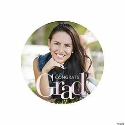 Cheapest 👍 Custom Photo Graduation Favor Stickers - 144 Pc. ✔️