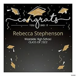 Best Sale ❤️ Personalized Graduation Classic Backdrop 👍