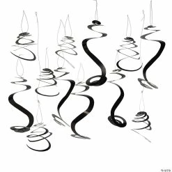 Best deal โจ Solid Color Hanging Swirl Decorations - 12 Pc. ๐