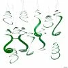 Best reviews of ⌛ Solid Color Hanging Swirl Decorations - 12 Pc. ❤️