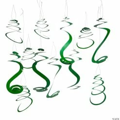 Best reviews of โ Solid Color Hanging Swirl Decorations - 12 Pc. โค๏ธ