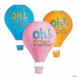 Cheapest ๐ 24" Dr. Seussโข Oh, the Places Youโll Go! Hot Air Balloon Hanging Lanterns - 3 Pc. ๐ฅฐ