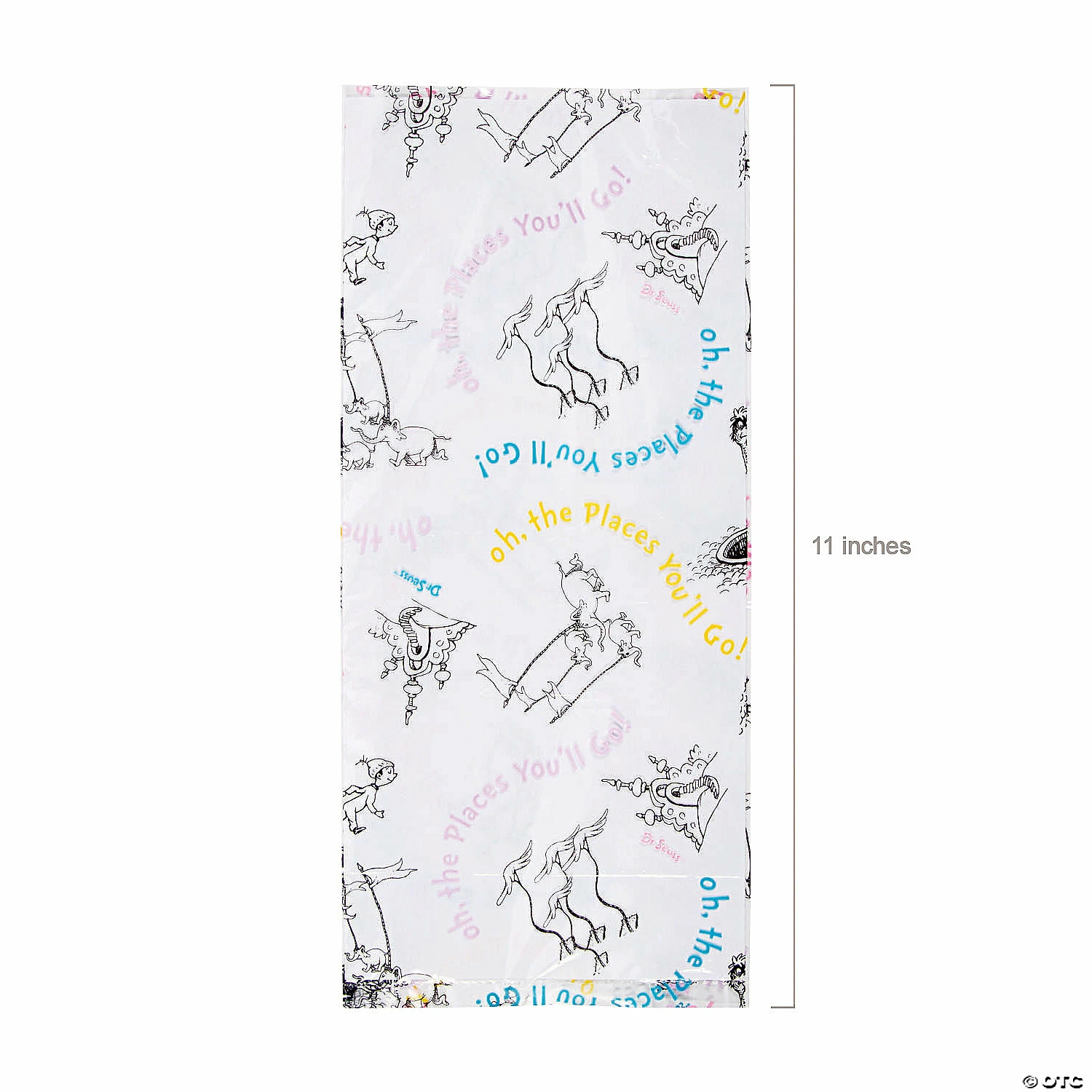 Brand new 💯 5" x 11" Dr. Seuss™ Oh, the Places You’ll Go Graduation Cellophane Bags - 12 Pc. 👏 2 Brand new 💯 5" x 11" Dr. Seuss™ Oh, the Places You’ll Go Graduation Cellophane Bags - 12 Pc. 👏 - Image 2