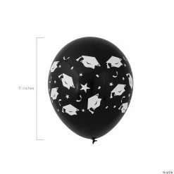Best reviews of β Black & White Graduation 11" Latex Balloons - 24 Pc. π₯°