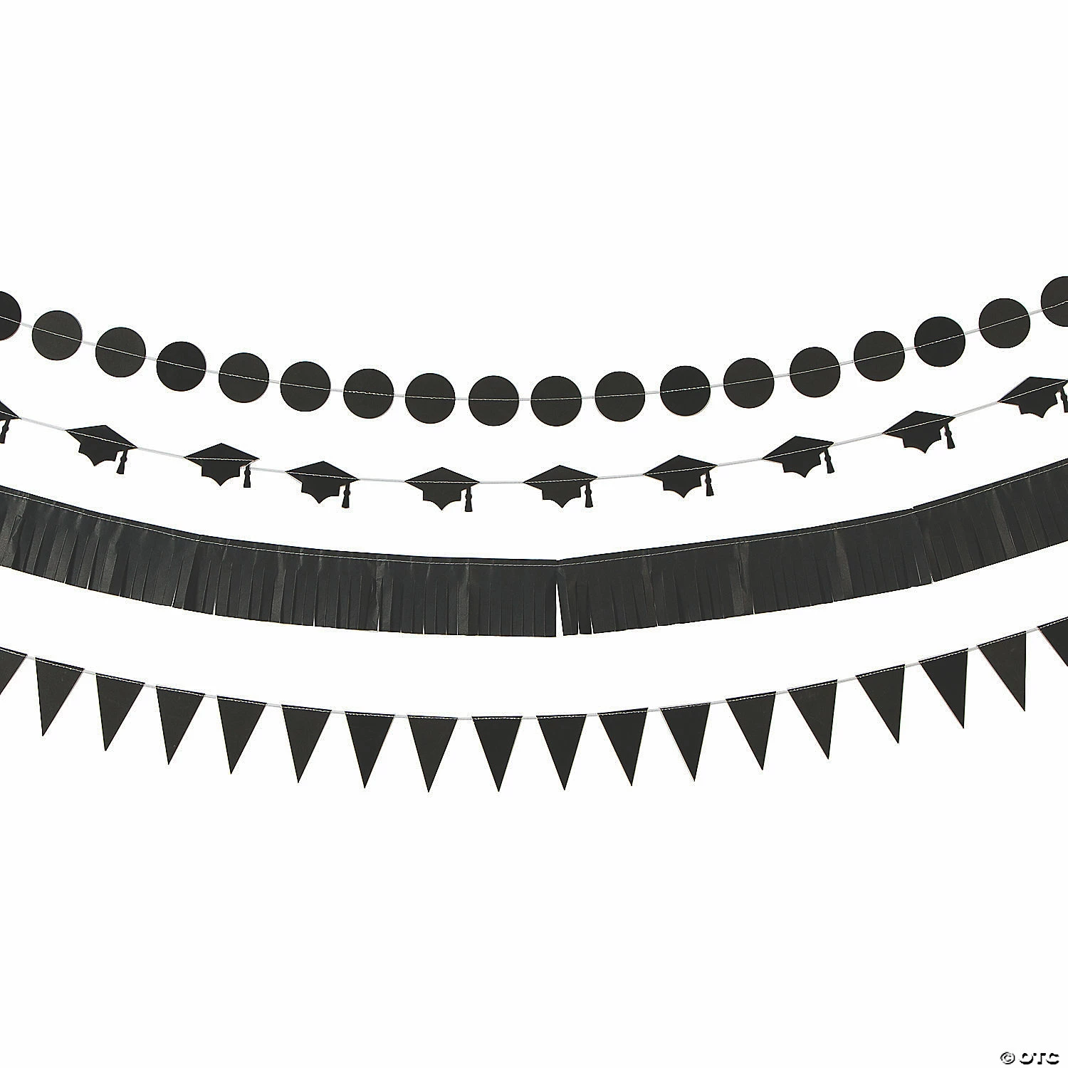 Discount π₯° Graduation Multi-Strand Tissue Paper Garlands - 4 Pc. π€© 2 Discount π₯° Graduation Multi-Strand Tissue Paper Garlands - 4 Pc. π€© - Image 2