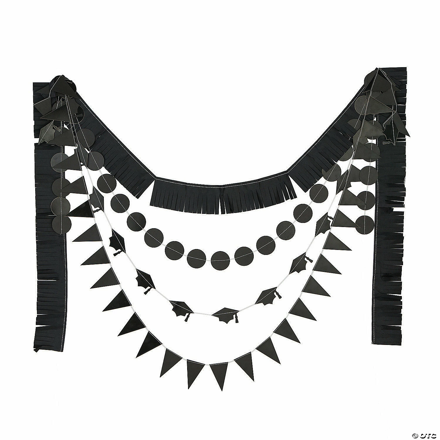 Discount π₯° Graduation Multi-Strand Tissue Paper Garlands - 4 Pc. π€© 1 Discount π₯° Graduation Multi-Strand Tissue Paper Garlands - 4 Pc. π€©