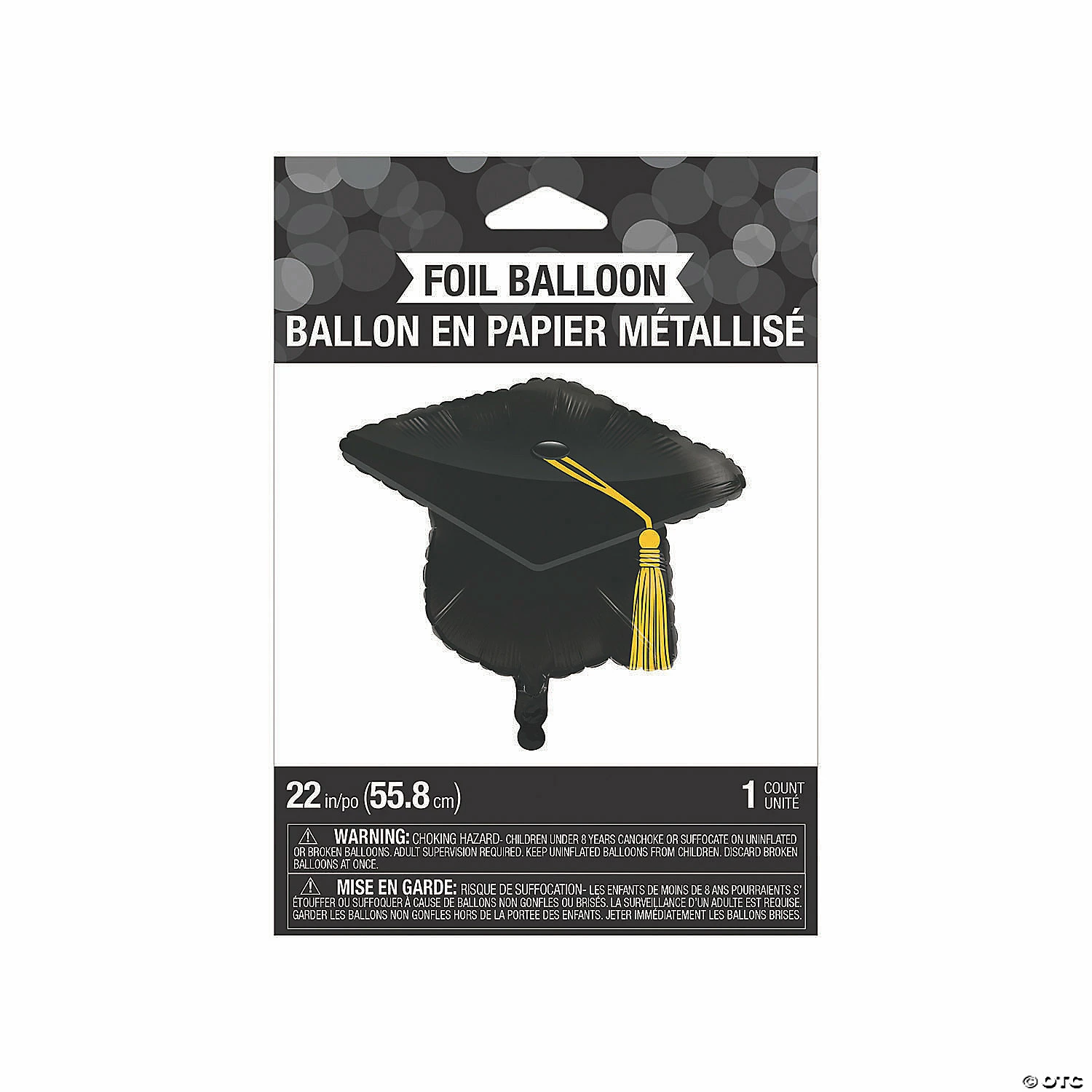 Best deal 𧨠Black Metallic Mortarboard 22" Mylar Balloon π 2 Best deal 𧨠Black Metallic Mortarboard 22" Mylar Balloon π - Image 2