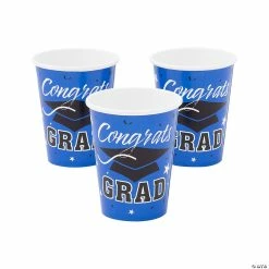 Top 10 π€© Congrats Grad Mortarboard Solid Color Paper Cups - 25 Ct. π―