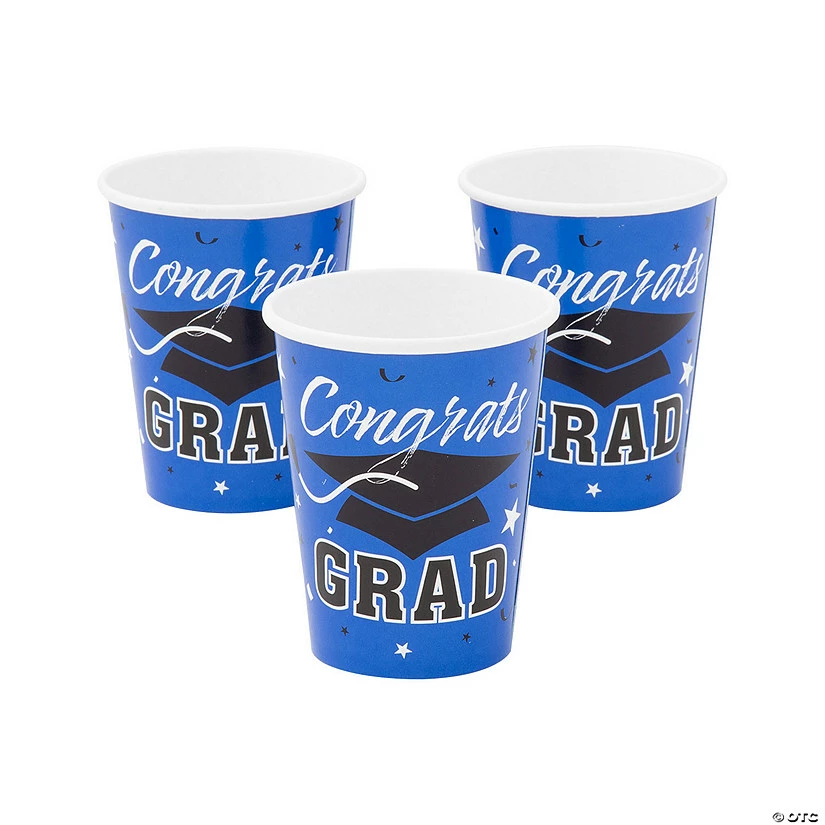 Top 10 π€© Congrats Grad Mortarboard Solid Color Paper Cups - 25 Ct. π― 1 Top 10 π€© Congrats Grad Mortarboard Solid Color Paper Cups - 25 Ct. π―