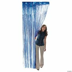Cheap π Metallic Fringe Door Curtains π€©