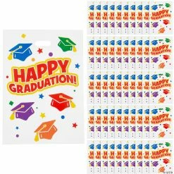Top 10 💯 Bulk 12" x 17" Large Elementary Graduation Plastic Goody Bags – 50 Pc. 🎁
