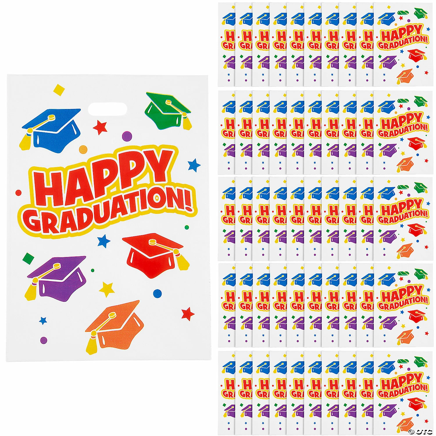 Top 10 π― Bulk 12" x 17" Large Elementary Graduation Plastic Goody Bags β 50 Pc. π 1 Top 10 π― Bulk 12" x 17" Large Elementary Graduation Plastic Goody Bags β 50 Pc. π