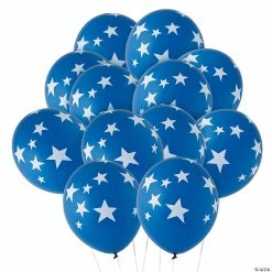 Budget π― Bulk White Stars 11" Latex Balloons - 144 Pc. π
