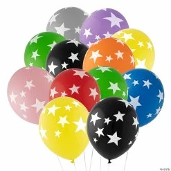 Best Sale β€οΈ Bulk White Star 11" Latex Balloon Assortment - 216 Pc. βοΈ