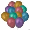 Outlet 🌟 Chrome 11" Latex Balloon Assortment - 24 Pc. 🔔