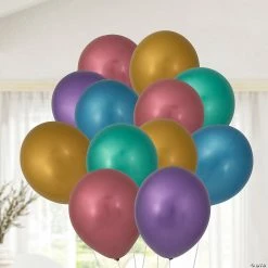 Outlet π Chrome 11" Latex Balloon Assortment - 24 Pc. π 5 Outlet π Chrome 11" Latex Balloon Assortment - 24 Pc. π -Graduation Party Supplies Shop chrome 11 latex balloon assortment 24 pc 13964287 a02