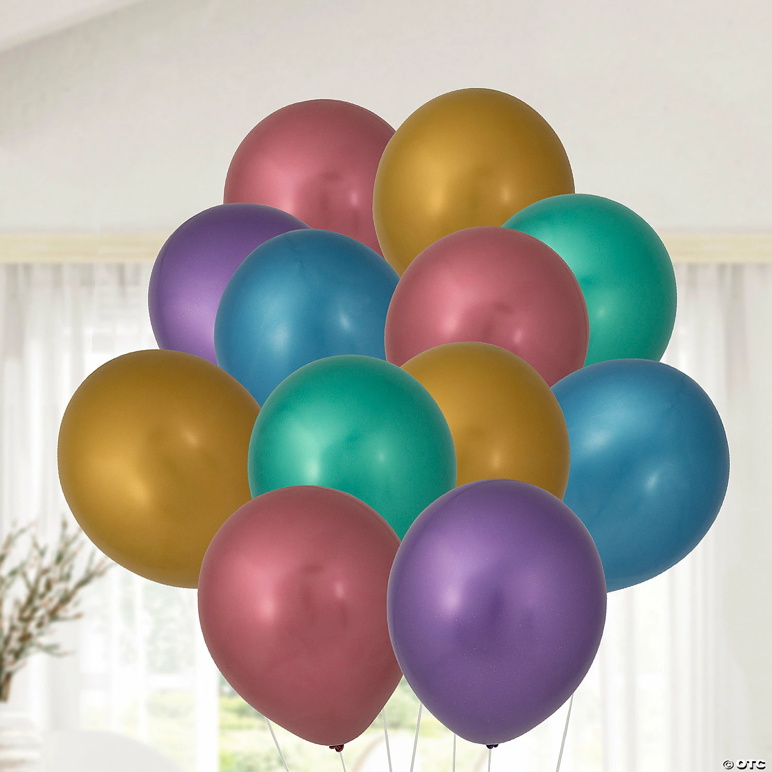 Outlet π Chrome 11" Latex Balloon Assortment - 24 Pc. π 3 Outlet π Chrome 11" Latex Balloon Assortment - 24 Pc. π - Image 3