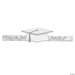 Brand new π Color Your Own Graduation Mortarboard Hats - 12 Pc. π€©