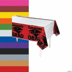 Cheapest β Congrats Grad Plastic Tablecloth π