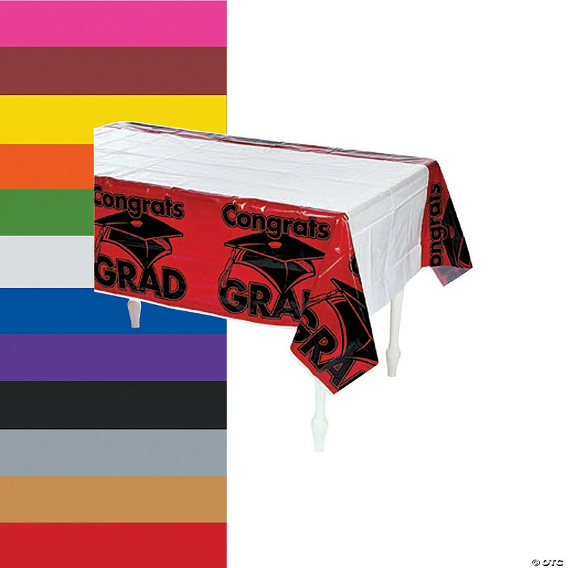 Cheapest β Congrats Grad Plastic Tablecloth π 1 Cheapest β Congrats Grad Plastic Tablecloth π