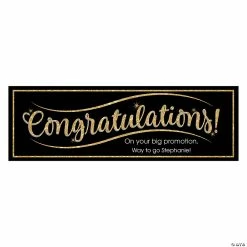 Budget 🎁 Congratulations Custom Banner ⭐