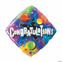 Flash Sale π Congratulations Party Time 18" Mylar Balloon π