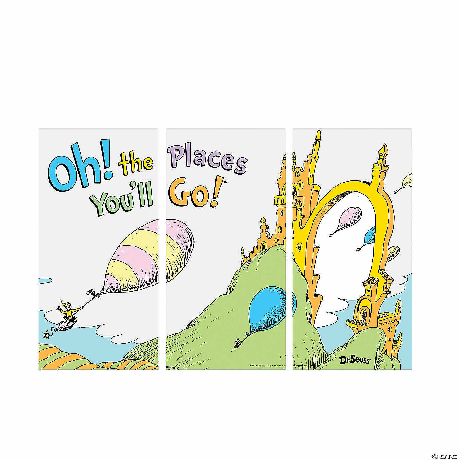 New 😉 Dr. Seuss™ Oh, the Places You’ll Go! Backdrop - 3 Pc. 🎉 2 New 😉 Dr. Seuss™ Oh, the Places You’ll Go! Backdrop - 3 Pc. 🎉 - Image 2
