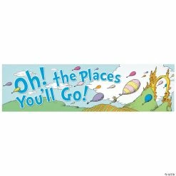 Best reviews of 😍 Dr. Seuss™ Oh, the Places You’ll Go Banner ⌛